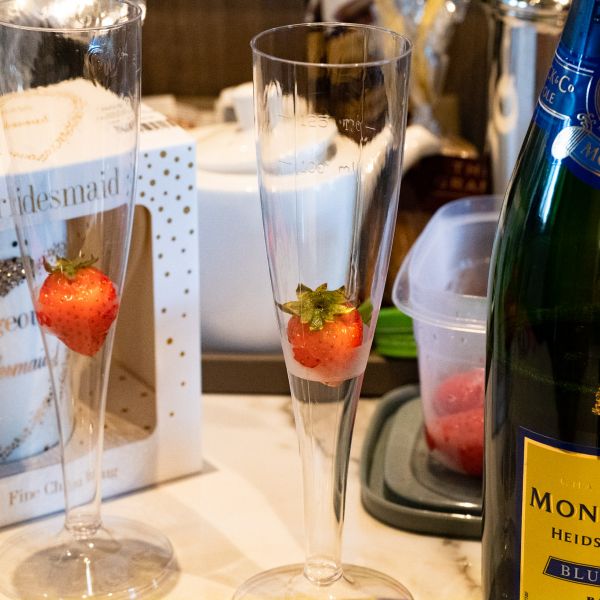 How long is the average wedding video? Drinks for the bride and bridesmaids