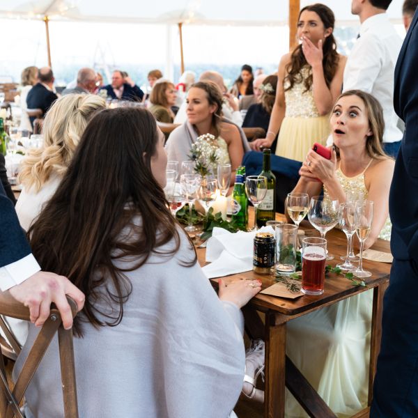 Holly and Mark's wedding at Skipwith Country Weddings near York - Guest photo 8