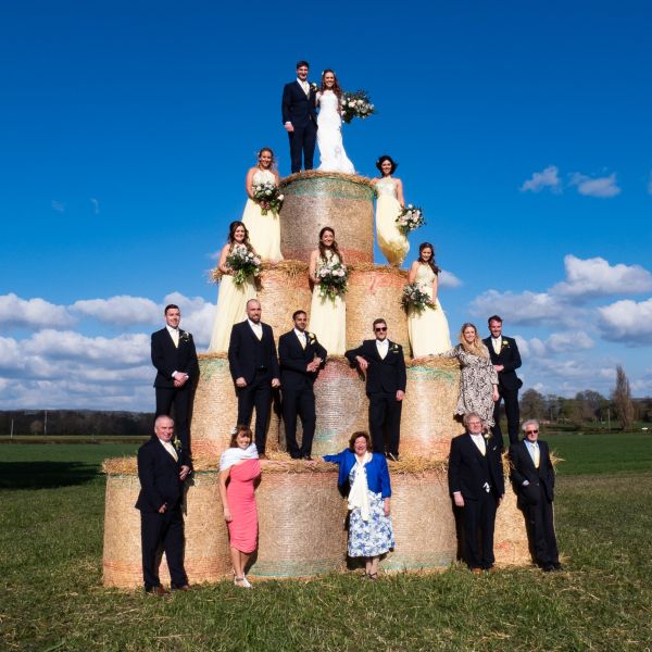 Wedding videography near me Tash and Matt's wedding - group photos