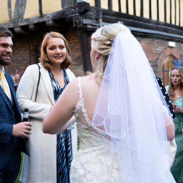 Hannah and Simon at The Merchant Adventurer's Hall - guests 3