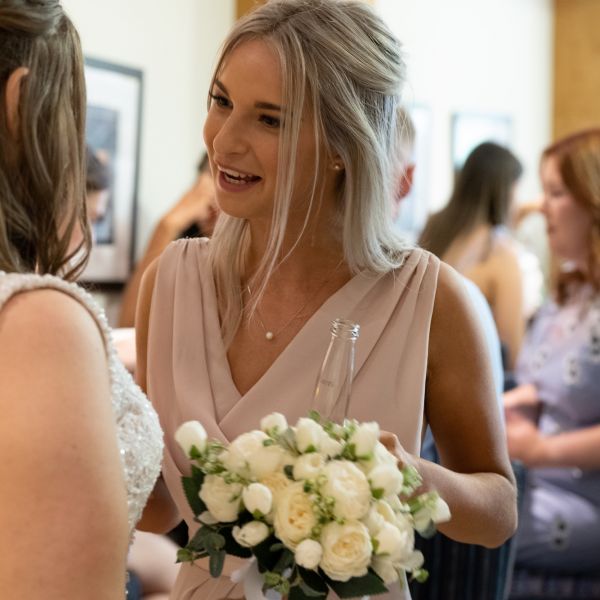 Sammy and Jack at Sandburn Hall - bridesmaids