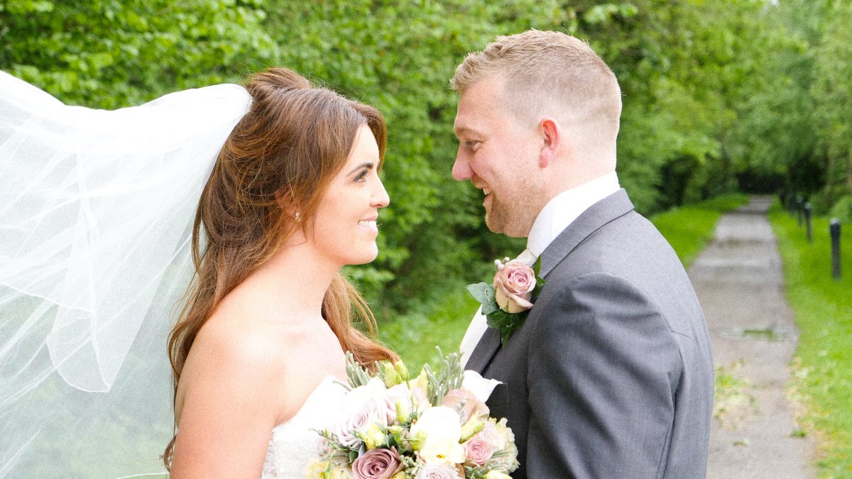 Katie and Sam at Sandburn Hall