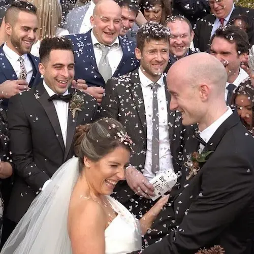 Wedding Videographer Yorkshire - Confetti